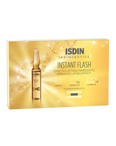 Fiole ser pentru lifting Isdinceutics Instant Flash, 5 fiole, Isdin