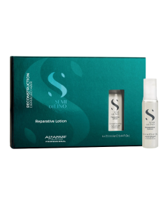 Fiole tratament lotiune pentru par degradat Milano Semi di Lino Reconstruction, 6*13 ml, Alfaparf 