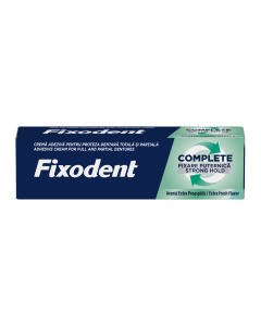 Crema adeziva Complete Extra Fresh, 47g, Fixodent