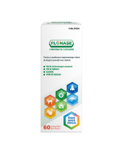 Flonase 50 mcg x 1 flac. x 60 doze spray nazal, susp.