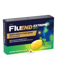 FluEnd Extreme Mint, 16 comprimate, Sun Wave Pharma