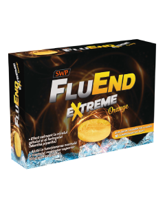 FluEnd Extreme cu aroma de portocale, 16 comprimate, Sun Wave Pharma