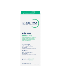 Fluid calmant si hidratant Sebium Sensitive, 30 ml, Bioderma
