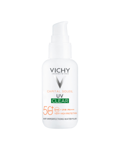 Fluid apos anti-imperfecțiuni cu SPF50+ Capital Soleil UV CLEAR, 40 ml, Vichy