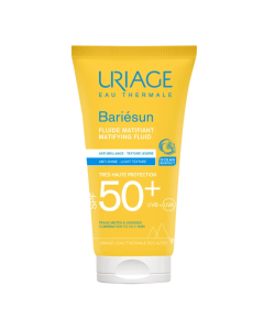 Fluid hidratant cu SPF50+ Bariesun Mat, 50 ml, Uriage