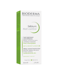 Fluid hidratant matifiant Sebium Mat Control, 30 ml, Bioderma