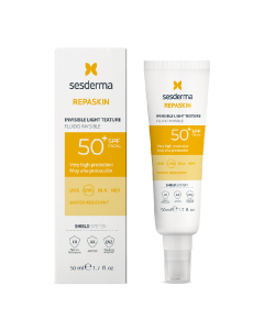 Fluid invizibil pentru SPF50, Repaskin, 50 ml, Sesderma