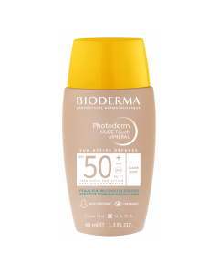 BIODERMA Photoderm Nude Touch SPF 50+ deschis, 40 ml