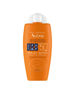 Fluid pentru protectie solara cu SPF 50+ Sport, 100 ml, Avene