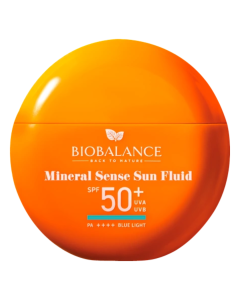 Fluid protectie solara cu SPF 50+ Mineral Sense Blue Light, 40 ml, Bio Balance