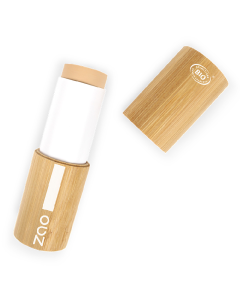 Fond de ten, organic, tip stick, 773, sand beige, Zao