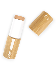 Fond de ten, organic, tip stick, 774, honey beige, Zao