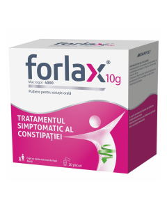 Forlax pulbere suspendata, 20 plicuri