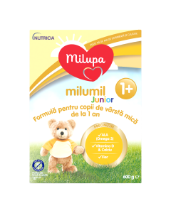Lapte praf, Milupa Milumil Junior, 600 g, de la 1 an