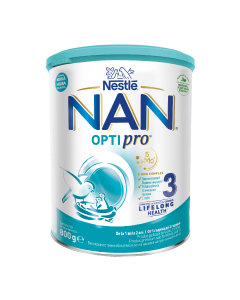 Nestlé NAN® OPTIPRO® 3 HMO®, intre 1-2 ani, 800g