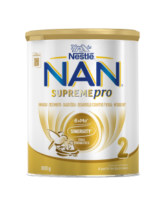 Formula de lapte praf Nan 2 SupremePro, 6+ luni, 800 g, Nestlé
