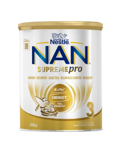 Formula de lapte praf Nan 3 SupremePro, 12+ luni, 800 g, Nestlé