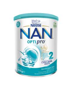 Nestlé NAN® OPTIPRO® 2 HMO®, de la 6 luni, 800g