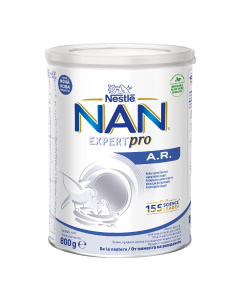 Formula speciala de lapte praf Nan AR, +0 luni, 800 g, Nestle
