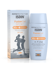Gel protectie solara SPF50, Fotoprotector Fusion Gel Sport, 100ml, Isdin