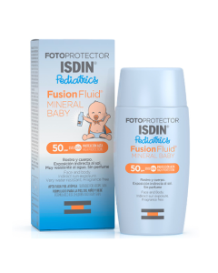 Fluid protectie solara copii SPF50, Fotoprotector Pediatrics Fusion, 50ml, Isdin