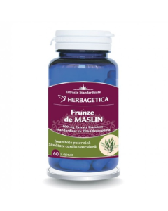 Frunze de Maslin, 60 capsule, Herbagetica