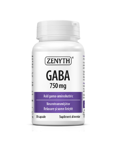 Gaba 750mg, 30 capsule, Zenyth