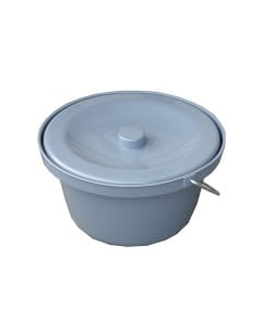 Galeata cu capac pentru scaun cu toaleta