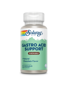Gastro Acid Support Solaray, 30 tablete masticabile, Secom