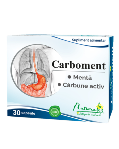 Carboment, 30 capsule, Naturalis