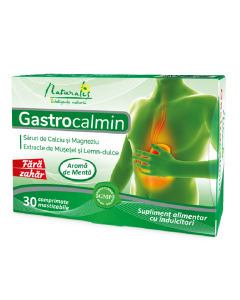 Naturalis Gastrocalmin, 30 comprimate masticabile