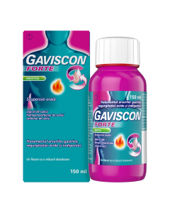 Gaviscon Forte Mentol suspensie orala, 150 ml, Reckitt
