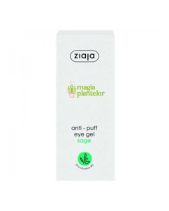ZIAJA Gel contur ochi anti-pungi cu extract salvie, 15 ml