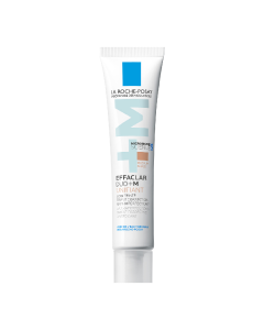 Gel-crema anti-imperfectiuni, cu pigment de culoare, nuanta Medium, Effaclar Duo+M, 40 ml, La Roche-Posay