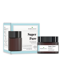 Gel crema hidratant cu niacinamide 5% + zinc PCA 1% Super Pure, 50 ml, Bio Balance