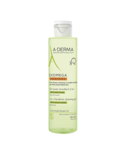 Gel de curatare 2in1, piele uscata cu tendinta atopica Exomega Control, 200ml, A-Derma