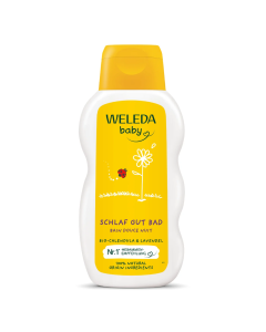 Gel de baie pentru bebelusi, cu galbenele, Baby, 200 ml, Weleda