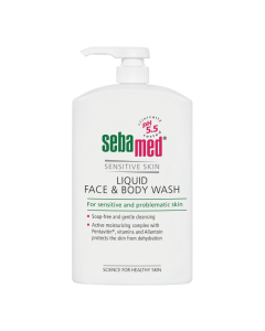 Lichid dermatologic de curatare fata si corp, 1000 ml, Sebamed
