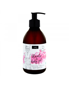 Gel de curatare pentru maini si corp, grapefruit si ceai verde, 300 ml LaQ