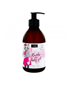 Gel de curatare pentru maini si corp, cirese, 300 ml LaQ