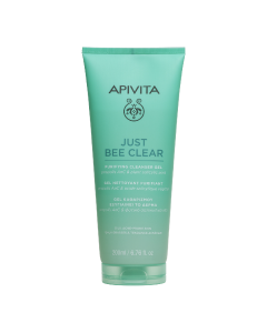 Gel de curatare pentru ten gras si acneic Just Bee Clear, 200 ml, Apivita