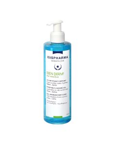 Gel de curatare purifiant Teen Derm Sensitive, 250 ml, IsisPharma
