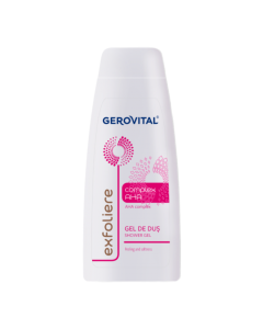 Gel de dus Complex AHA, 400 ml, Gerovital