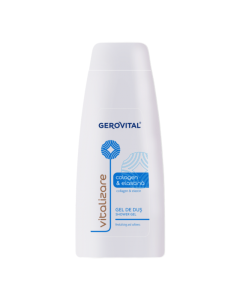 Gel de dus cu colagen si elastina, Vitalizare, 750 ml, Gerovital