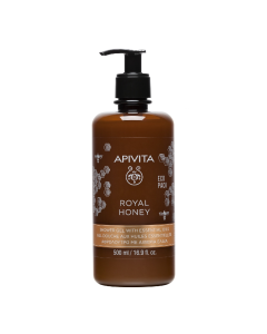 Gel de dus cu uleiuri esentiale Royal Honey, 500 ml, Apivita