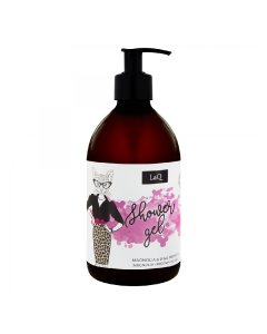 Gel de dus magnolie si piper roz, 500 ml LaQ