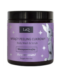 Gel de dus si peeling floare de nu-ma-uita, 220g, LaQ