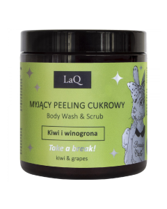 Gel de dus si peeling kiwi si struguri, 220g, LaQ