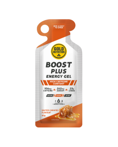 Gold Nutrition Boost Plus Gel cu aroma de caramel sarat, 40 g