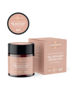 Gel exfoliant pentru fata Good Vibes, 100ml, Laura Baldini